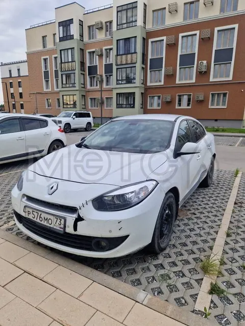 Renault Fluence, 2012 года, 106 лс, 255000 км