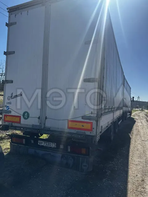 Renault Magnum 460 DXI с прицепом ZREMB, 2008 года