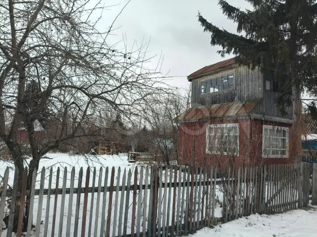 Здание 15,4 кв.м и земельный участок 600 кв.м в Омской обл.