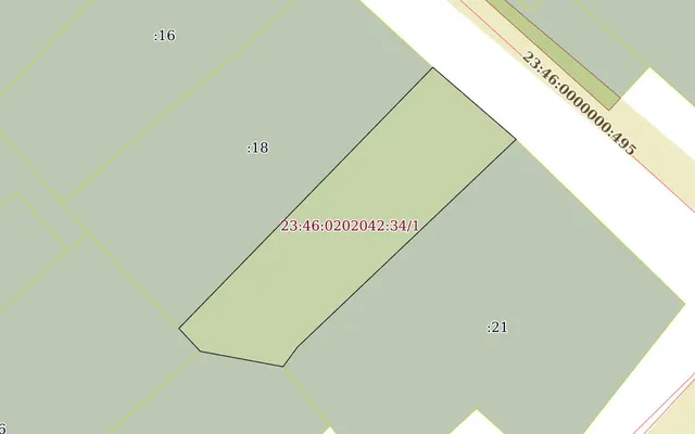 Квартира 20,7 кв.м. и земельный участок 402 кв.м. в Краснодарском крае