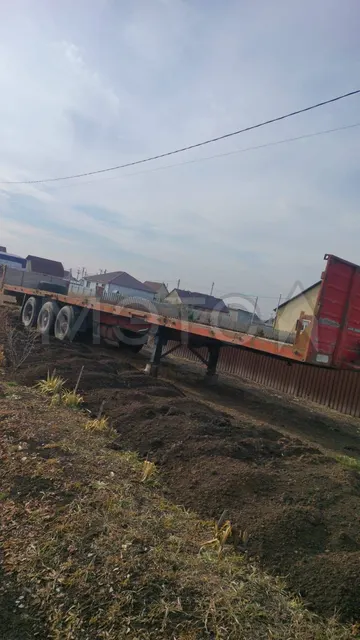 Полуприцеп с бортовой платформой Schmitz SPR24, 1991 года