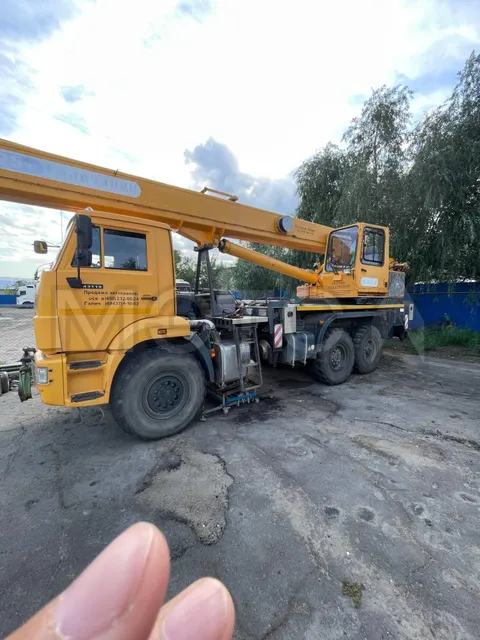 Специальный автокран «КС 55713-5B на шасси КАМАЗ 43118-50», 2018 года