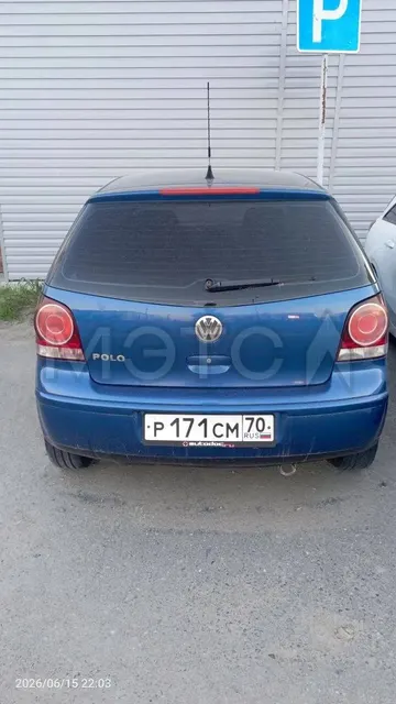 Volkswagen Polo, 2007 года, 60 лс