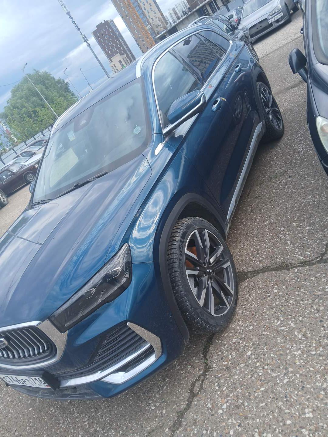 Легковой автомобиль (универсал) Geely Monjaro, 2023 года выпуска, VIN: LB37852D8PS198884, гос. номер: С746РТ716, цвет: Зеленый. Местонахождение имущества: Республика Татарстан, г. Казань.