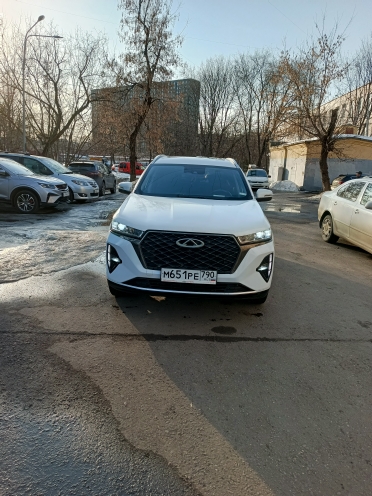 Легковой автомобиль (универсал) Chery Tiggo 7 Pro Max, год выпуска: 2023, VIN-номер: LVVDB21B3PD155089, гос. номер: М651РЕ790, цвет: Белый-желтый-серый.