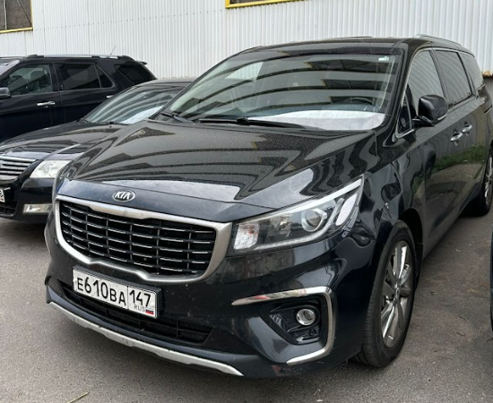 автомобиль легковой, марка KIA модель CARNIVAL, государственный регистрационный знак: E610ВА147, 2019 год выпуска, номер кузова KNAMC81ABKS540356, цвет черный.