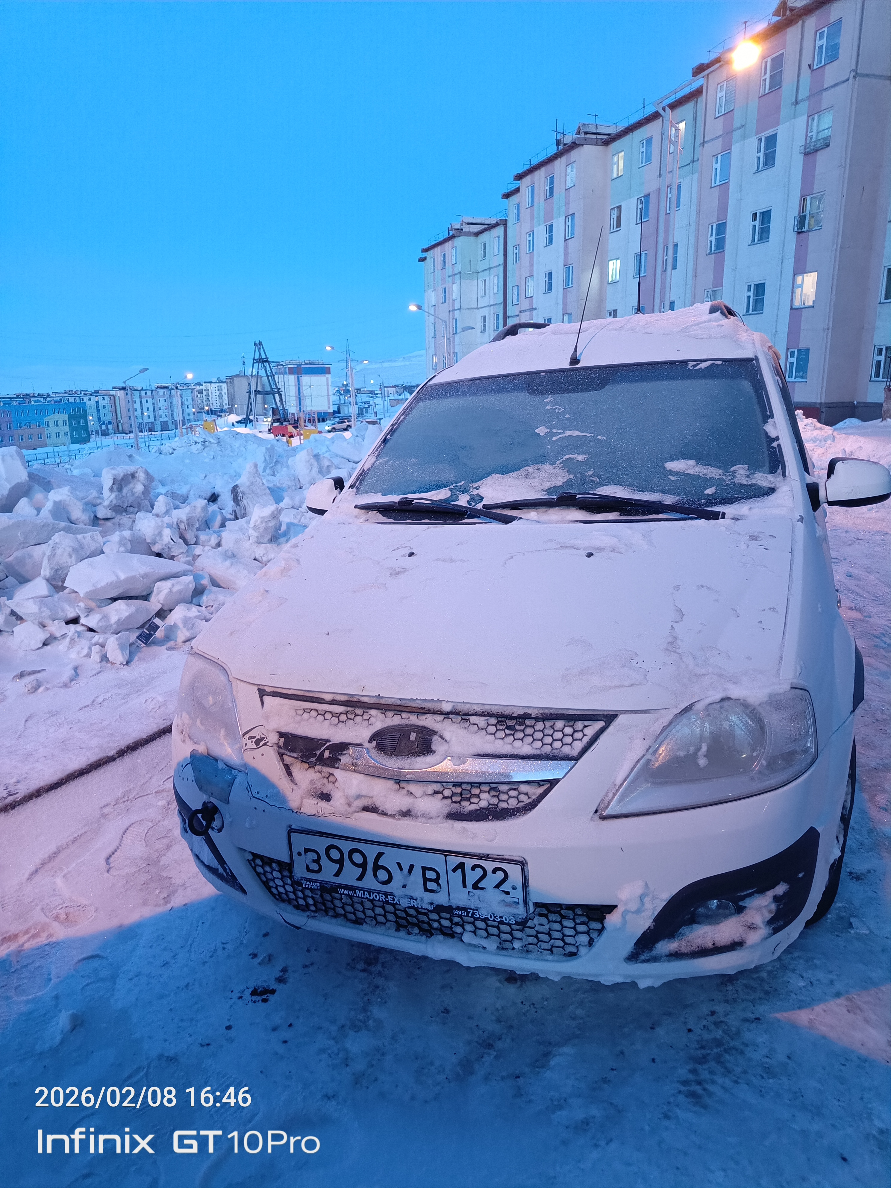 LADA LARGUS, 2013 г.в., цвет: Белый, VIN: XTAKS0Y5LD0738851, г/н: В996УВ122