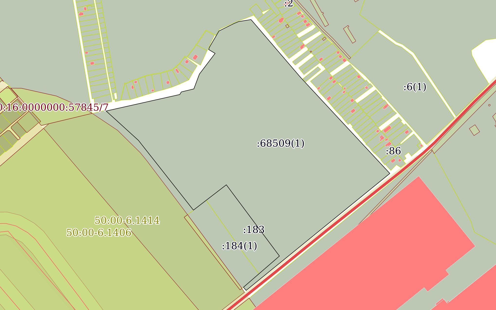 Земельный участок с кадастровым номером: 50:16:0000000:68509, находящийся по адресу: Московская область, Ногинский район, ЗАО «Электростальское», площадью 153433 +/- 274.19, категория земель: Земли промышленности, энергетики, транспорта, связи, радиовещания, телевидения, информатики, земли для обеспечения космической деятельности, земли обороны, безопасности и земли иного специального назначения, виды разрешенного использования: Склады.