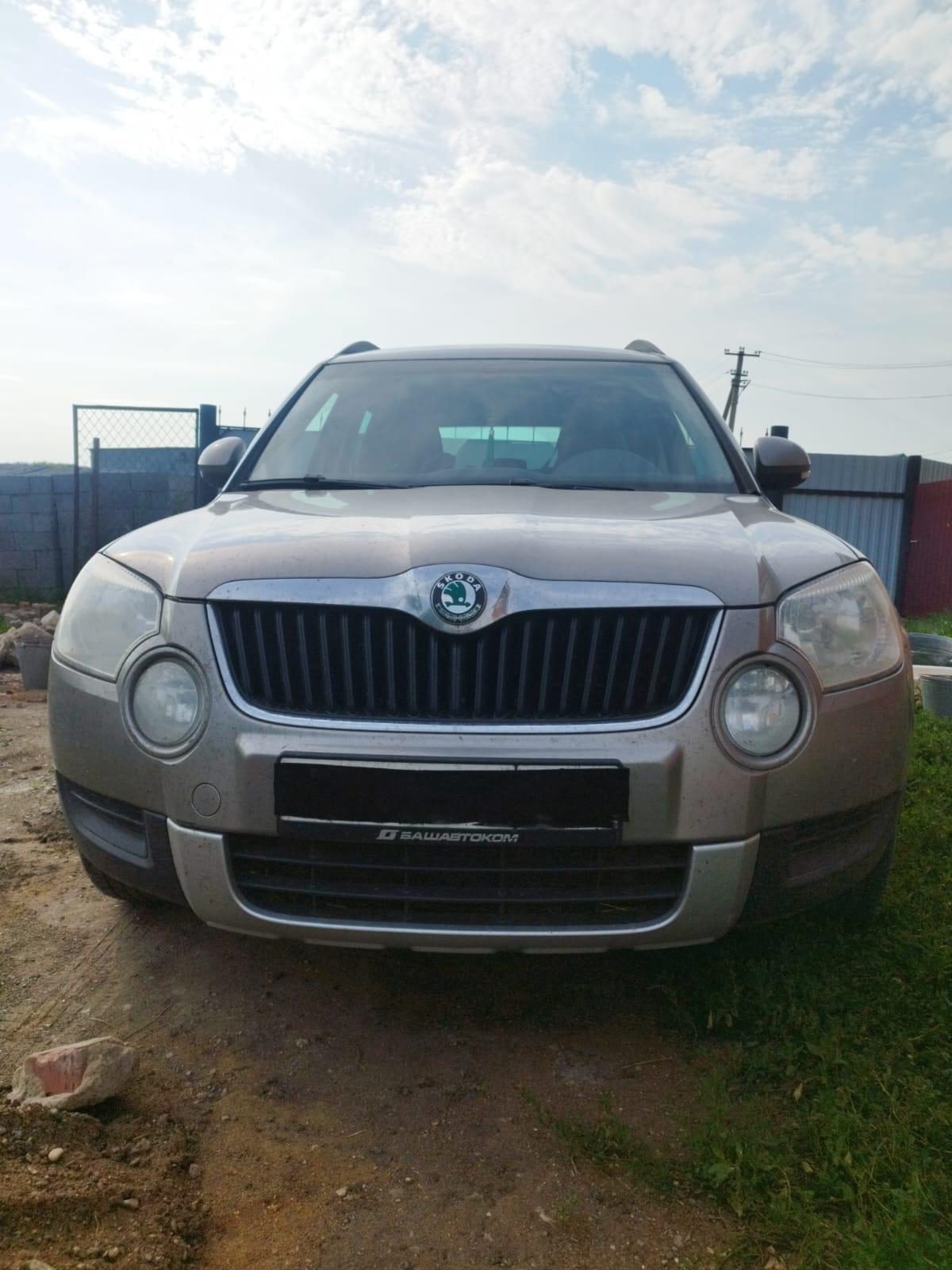Легковой автомобиль SKODA YETI, 2012 г.в., VIN: XW8JF25L5DH700156, кузов № XW8JF25L5DH700156, цвет БЕЖЕВЫЙ, Мощность (кВт/л.с.): 77.2/105.0