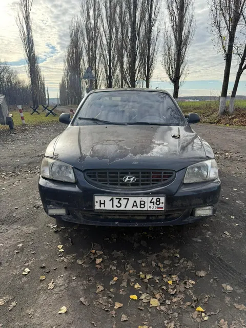 Легковой автомобиль ХЕНДАЙ ACCENT, 2008 года выпуска, VIN: X7MCF41GP8M172403, Номер двигателя: G4EC8W053279, цвет черный. (Автомобиль не на ходу)