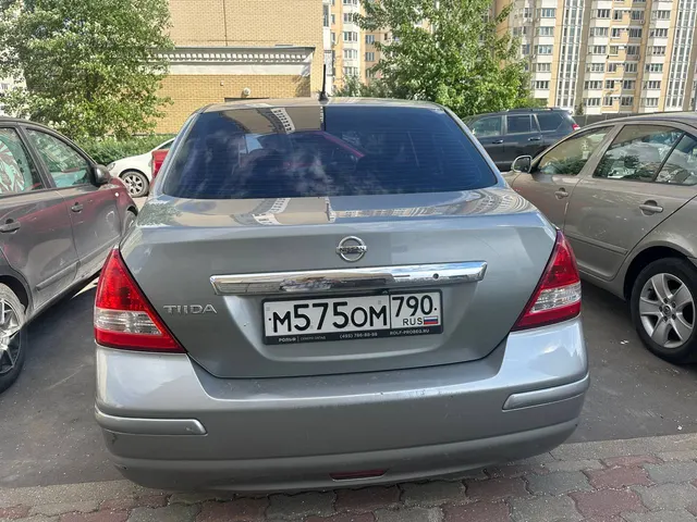 Легковой автомобиль Nissan Tiida, год изготовления: 2010, VIN: 3N1BCAC11UK438153, гос. номер: М575ОМ790, цвет: Серый. Автомобиль заводится и на ходу. Местонахождение имущества: Московская область, г. Люберцы.