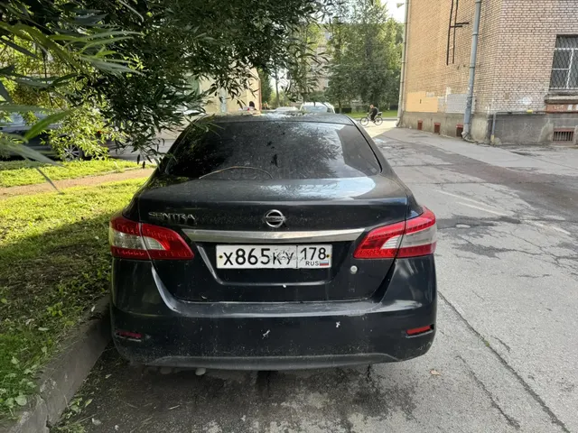 Легковой автомобиль марки: Nissan Sentra, 2014 год выпуска, VIN: Z8NBEAB1751810803, гос. номер: Х865КУ178, цвет: Черный. Пробег: от 243 000 км. Автомобиль в залоге у ГК Агентство по страхованию вкладов. Местонахождение имущества: г. Санкт-Петербург.