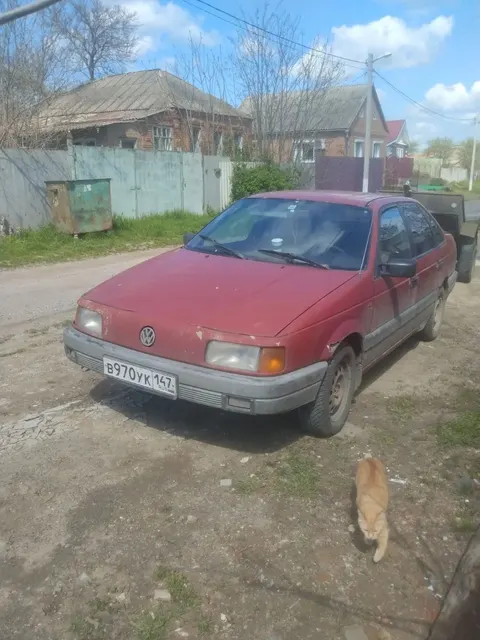 Транспортное средство, автомобиль легковой седан ФОЛЬКСВАГЕН PASSAT, 1991 г.в., VIN-номер WVWZZZ31ZMB347125, государственный рег. номер В970УК147, цвет: вишневый