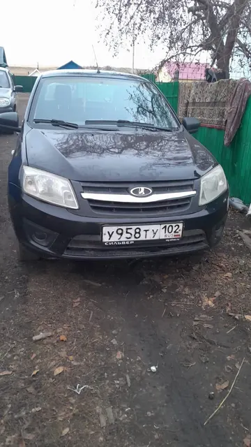 Легковой автомобиль LADA GRANTA 219010, 2018 г.в., VIN: XTA219010J0537007, кузов № XTA219010J0537007, цвет ЧЕРНЫЙ, мощность двигателя (кВт/л.с.) 64,0/87,0 л.с. (двигатель заклинил, полностью разобран и подлежит замене, отсутствует ручник, радиатор отопления находится в нерабочем состоянии, требуется замена передних колодок, дверные ручки задних дверей, а также передней правой двери в неисправном состоянии, требуется замена замков задних дверей, подлежат замене автомобильные шины на колесах)