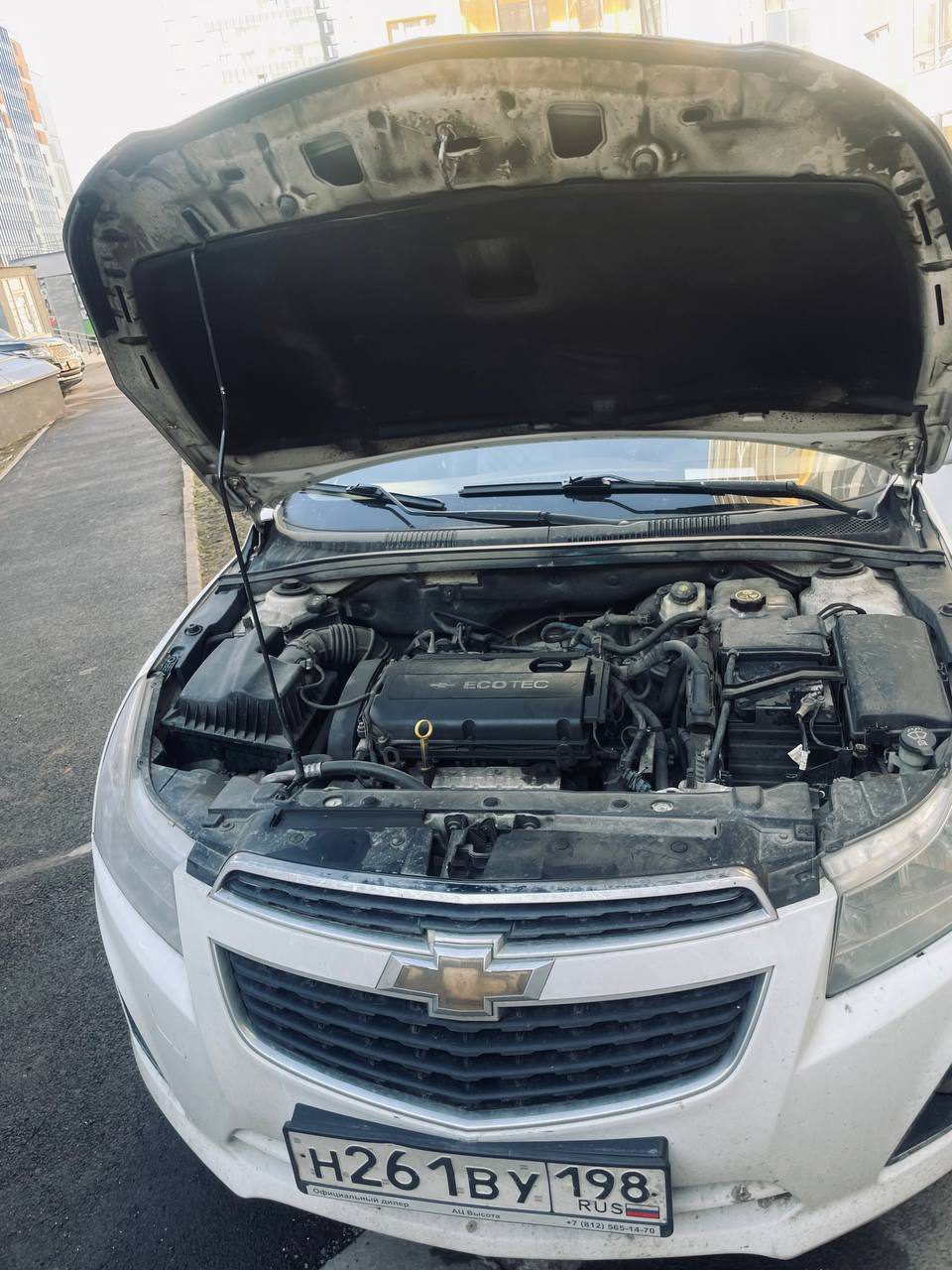 Автомобиль легковой CHEVROLET KL1J CRUZE, 2013 г.в., VIN XUFJA685JD3040859.