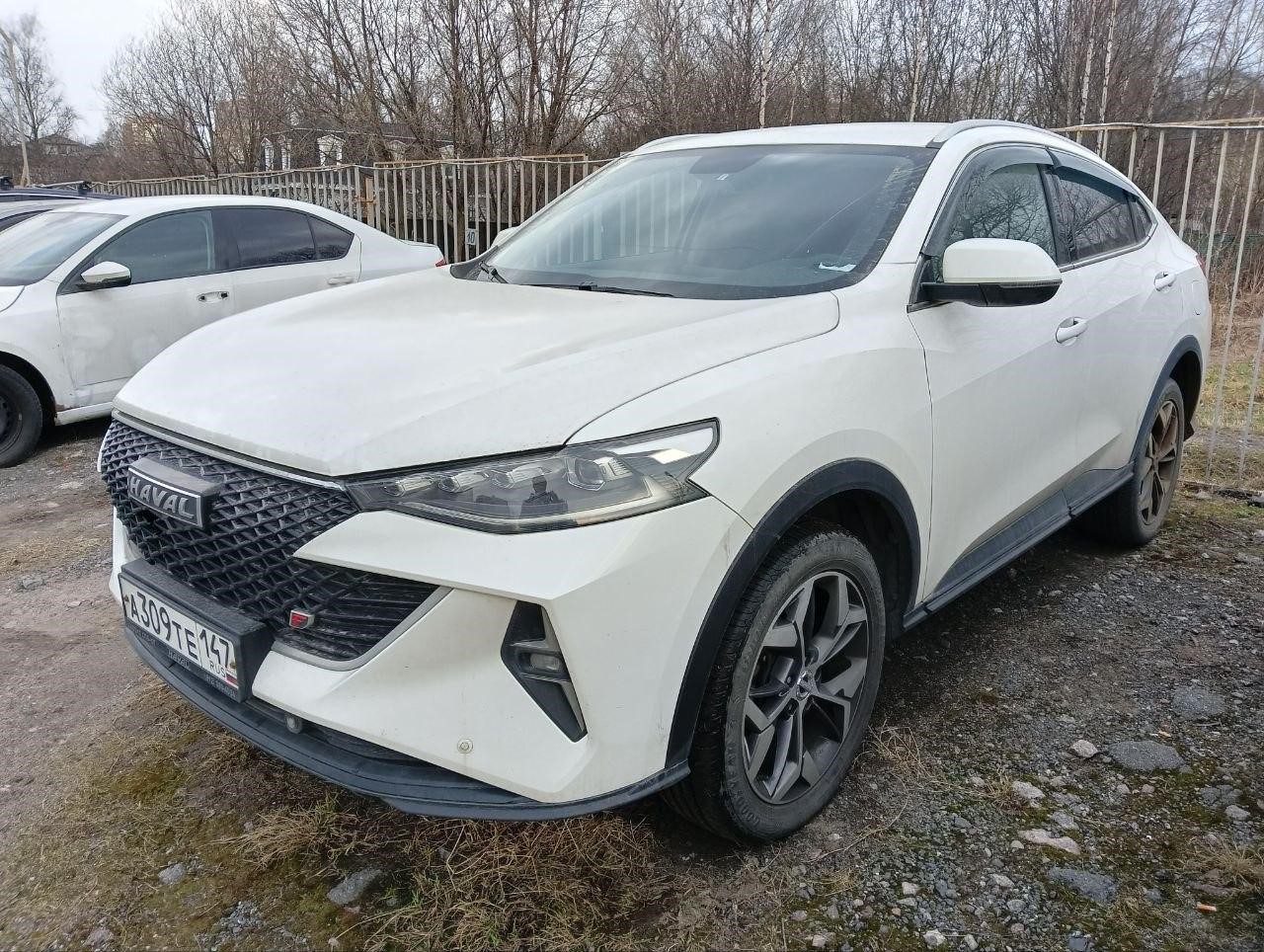 Автомобиль легковой HAVAL F7X, 2022 г.в., VIN XZGFF04A9NA618156.