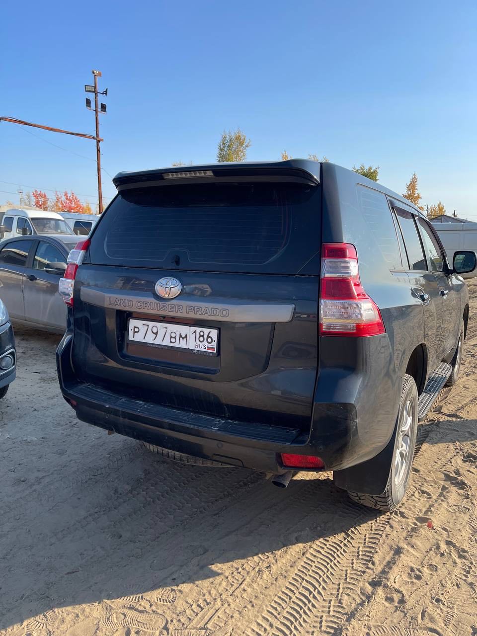Транспортное средство марки Toyota Land Cruiser 150 (Prado), 2015 года выпуска, VIN: JTEBU3FJ70K097583, государственный регистрационный знак Р 797 ВМ 186
