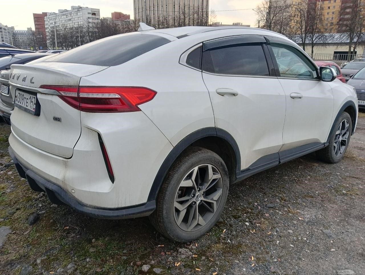 Автомобиль легковой HAVAL F7X, 2022 г.в., VIN XZGFF04A9NA618156.