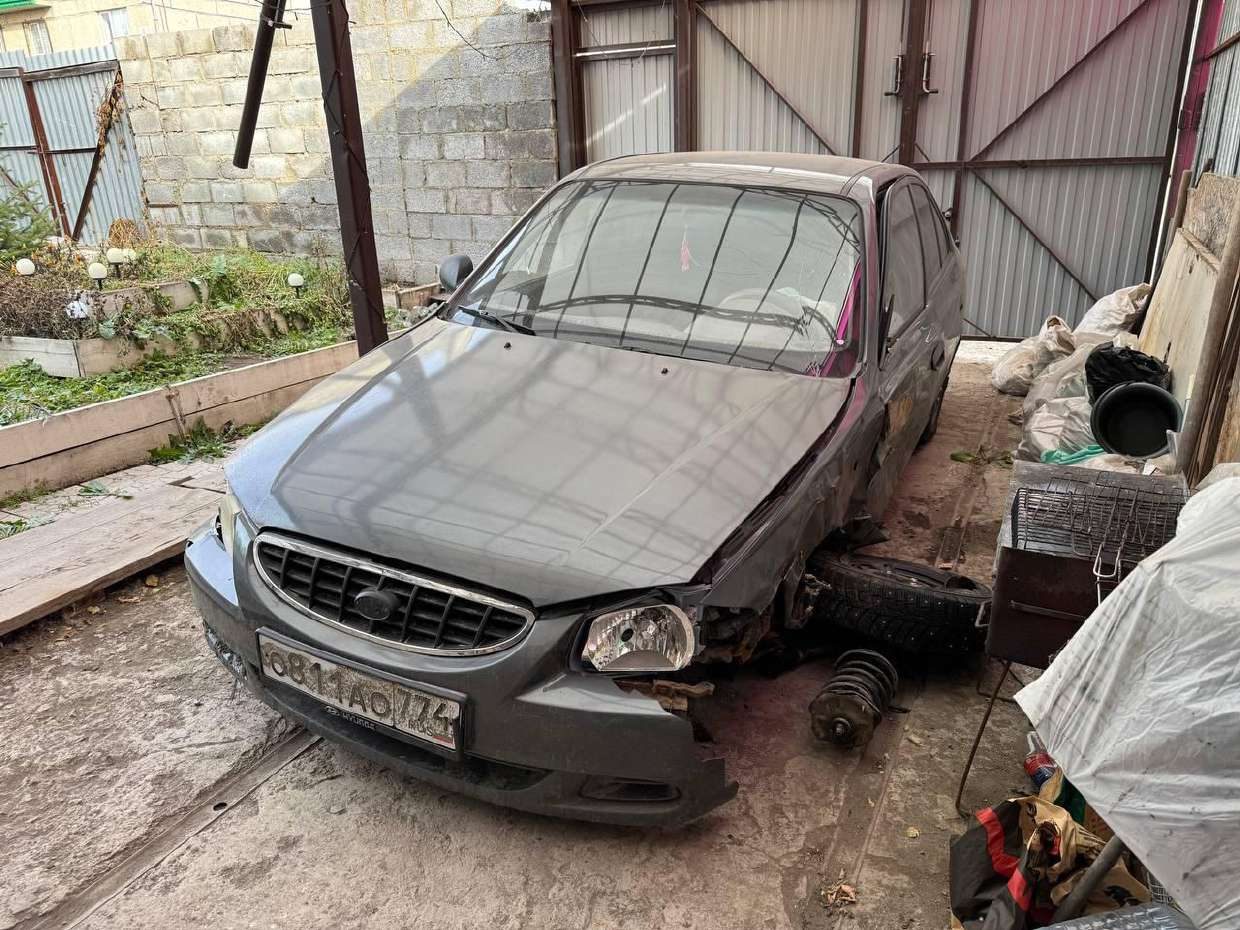 ХЕНДЭ АКЦЕНТ, VIN: X7MCF41GP4M013070, 2004 года выпуска, цвет серый