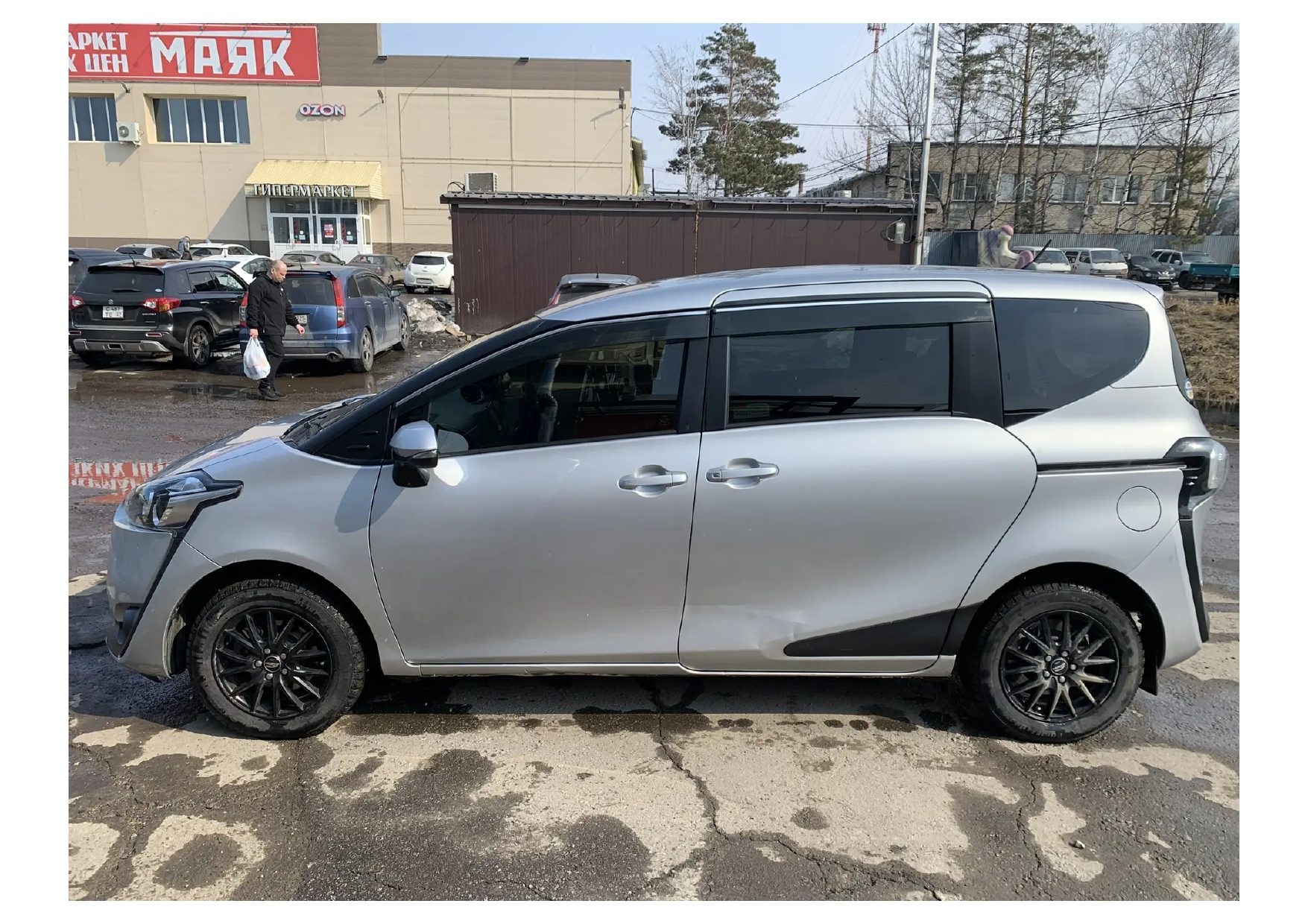 Легковой автомобиль марки: TOYOTA, модели: SIENTA, год выпуска: 2017г., кузов №:NSP170-7101990