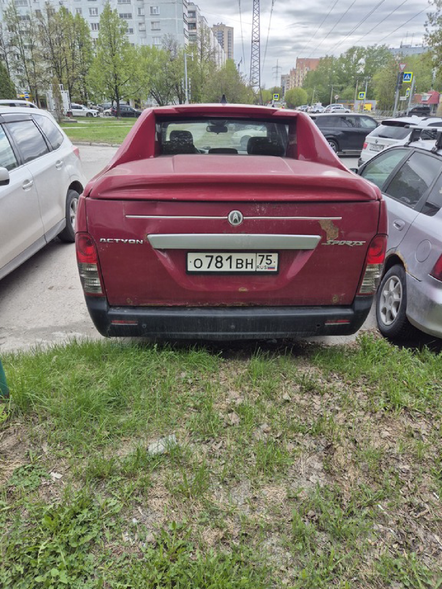 Автомобиль марки SSANGYONG модель Actyon Sports 2008 г.в. VIN-номер KPACA4AB18P021287