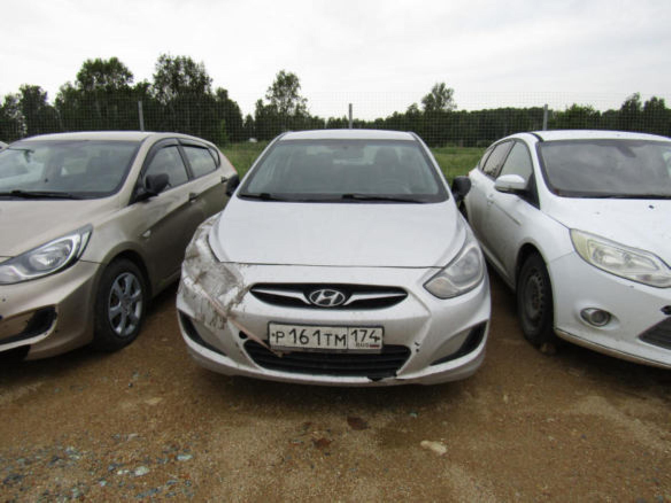 Легковой автомобиль марки: HYUNDAI, модель: Solaris, год выпуска: 2013 г., идентификационный номер (VIN): Z94CT41DADR207913