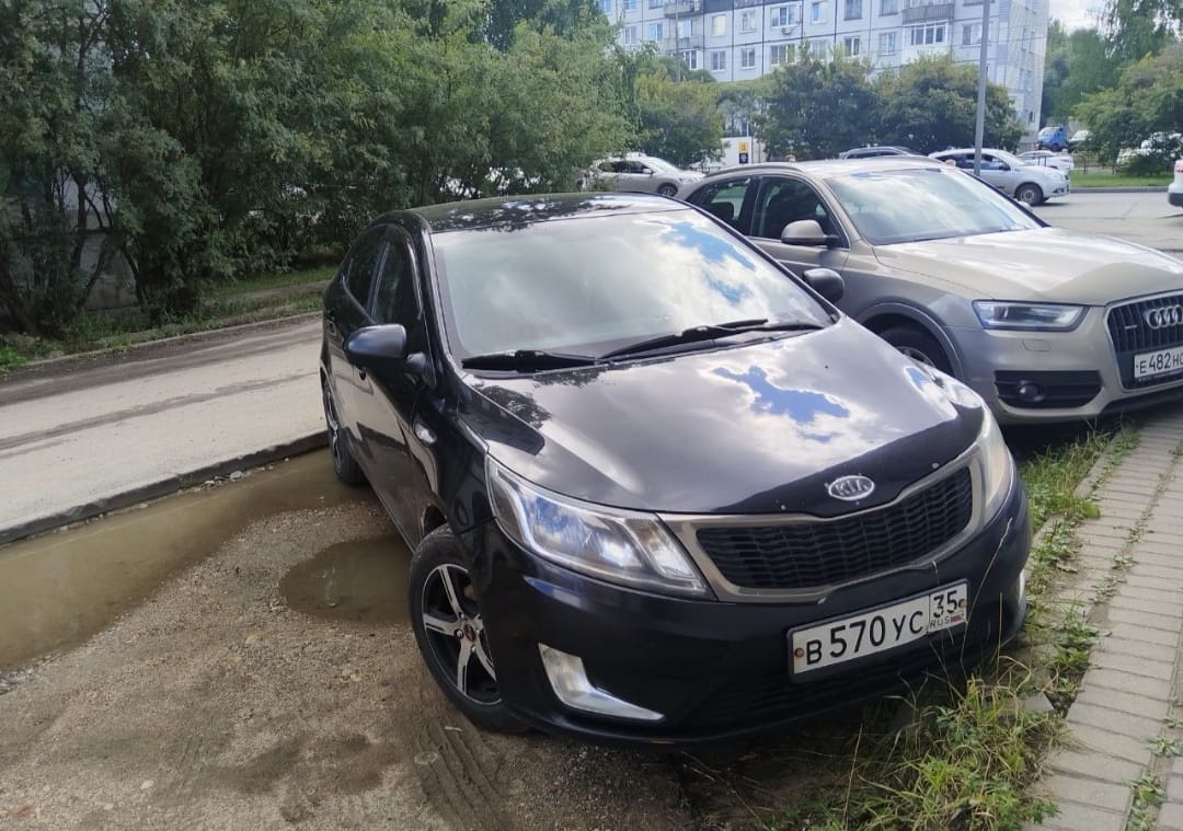 Автомобиль марки КИА РИО, 2012 года выпуска, VIN Z94CB41BBDR078441
