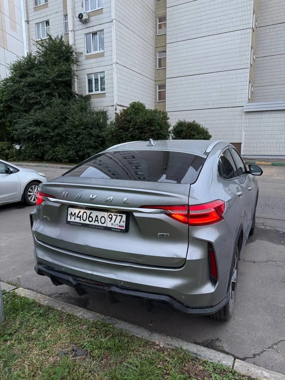 Автомобиль марки HAVAL модель F7X 2022 г.в. VIN-номер XZGFF06A6NA624073