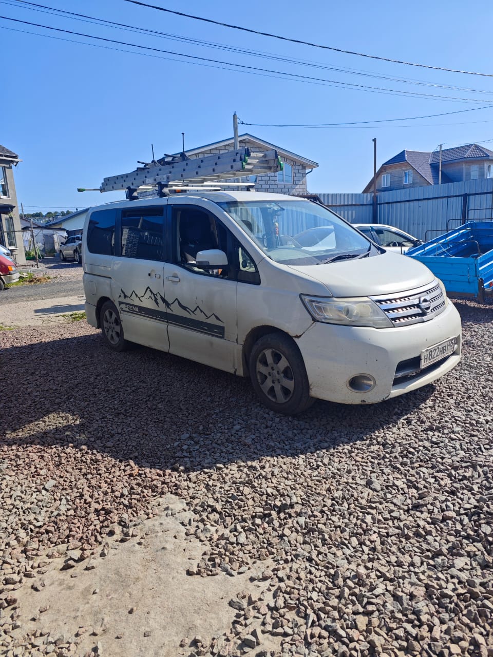 Автомобиль марки NISSAN модель SERENA 2008 г.в. номер кузова CC25-167108