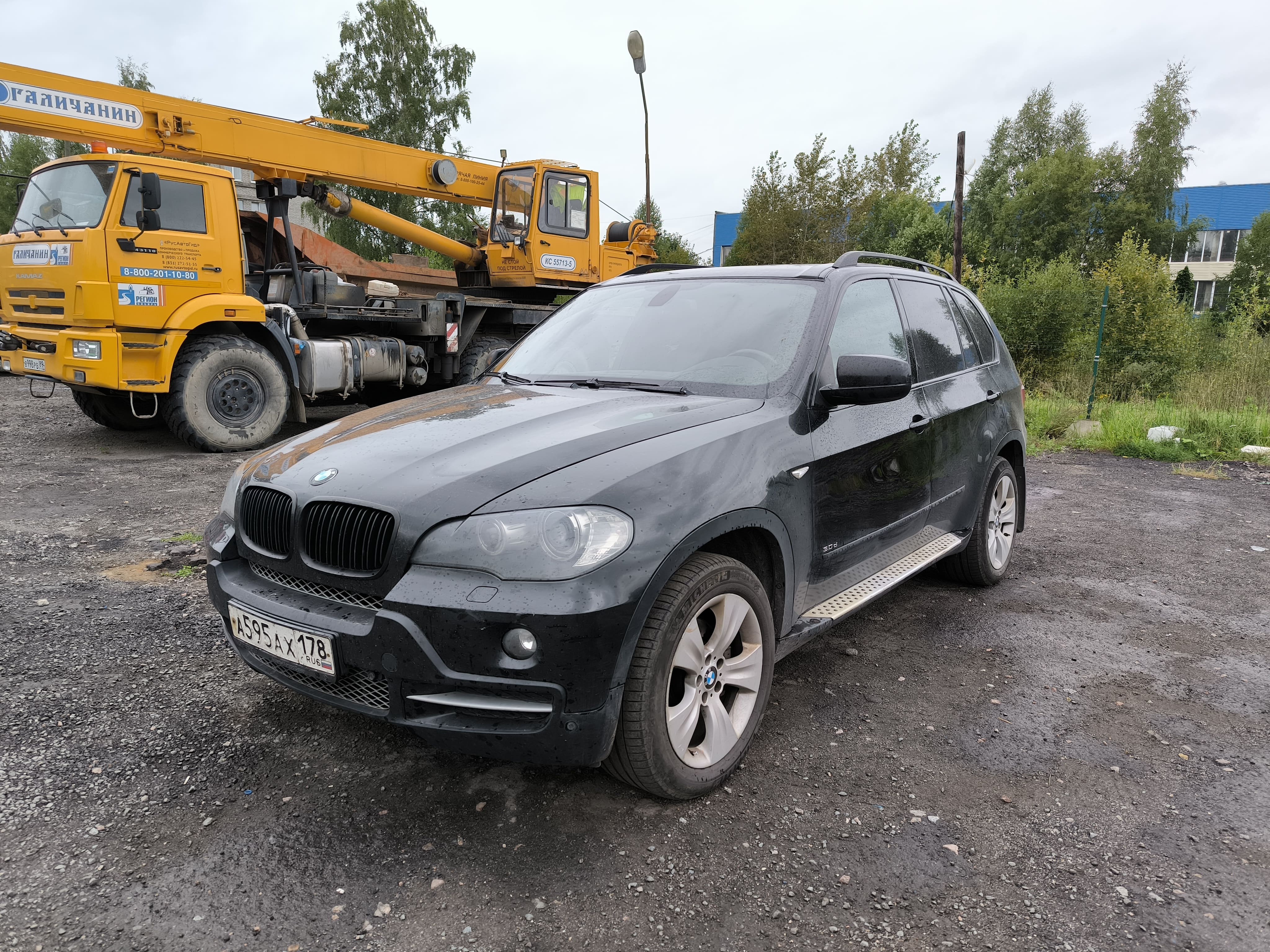 Легковой автомобиль марки: BMW, модель: X5, год выпуска: 2007 г., идентификационный номер (VIN): WBAFF41020L040445, цвет: черный