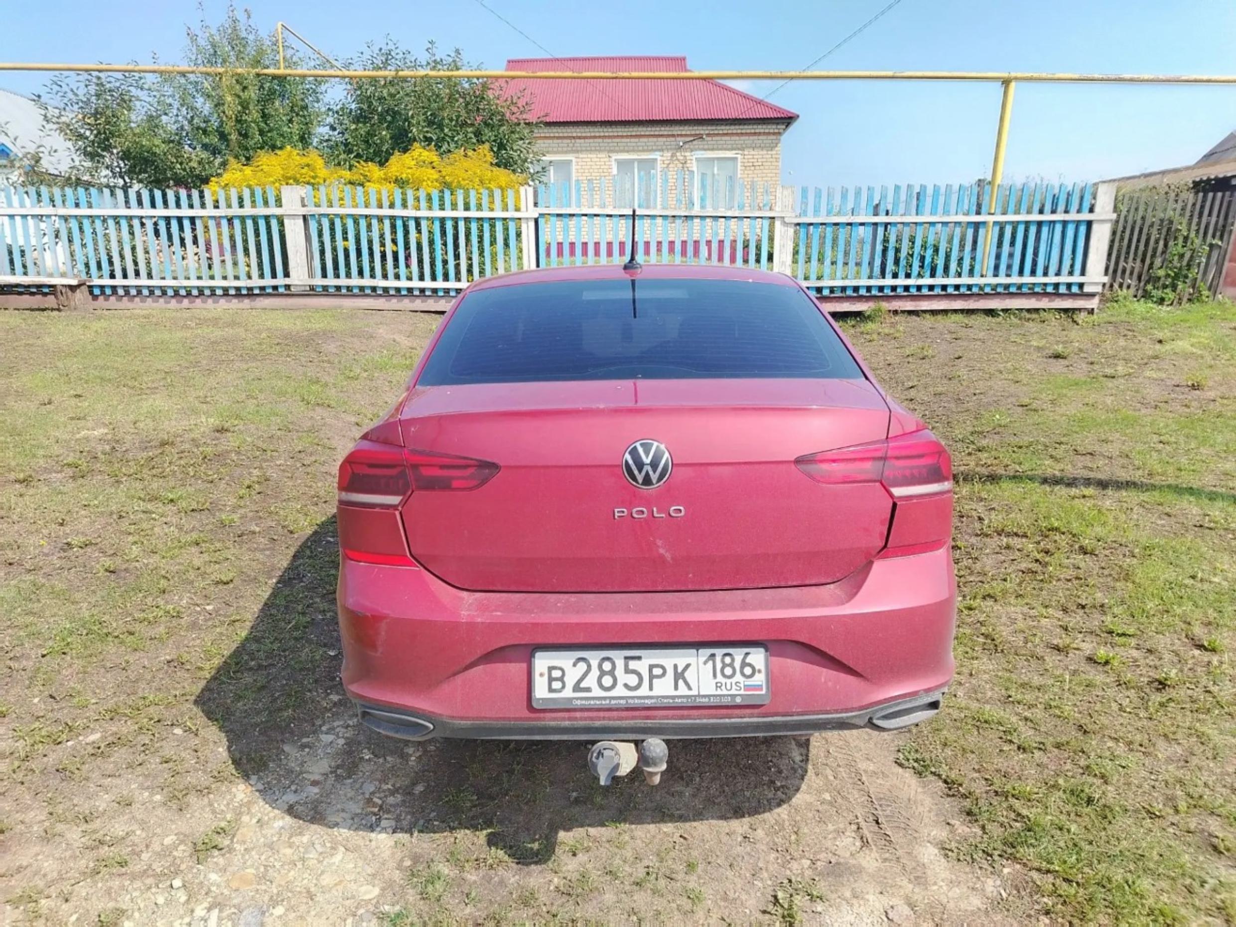 Автомобиль марки VOLKSWAGEN модель Polo 2020 г.в. VIN-номер XW8ZZZCKZLG010107