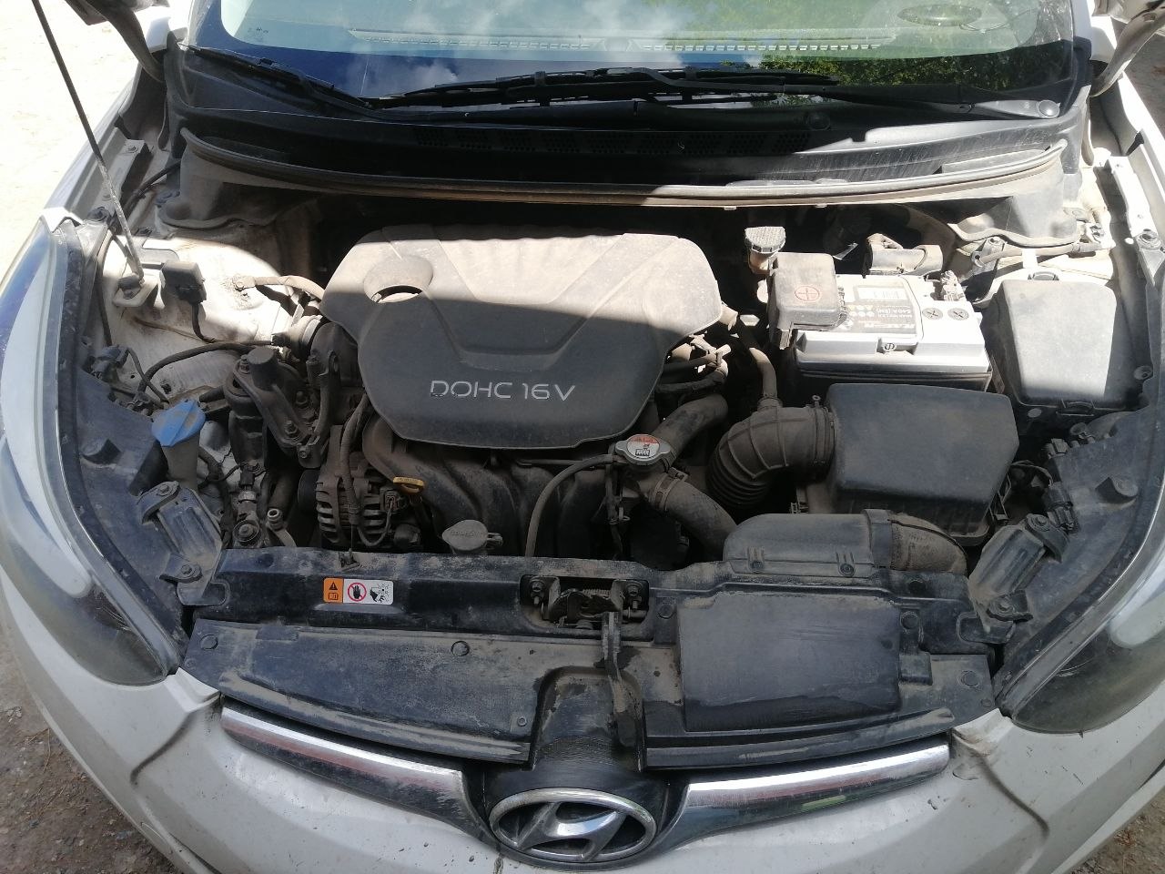 Автомобиль марки HYUNDAI модель Elantra, 2015 года выпуска, VIN-номер: XWEDH41CBG0000230