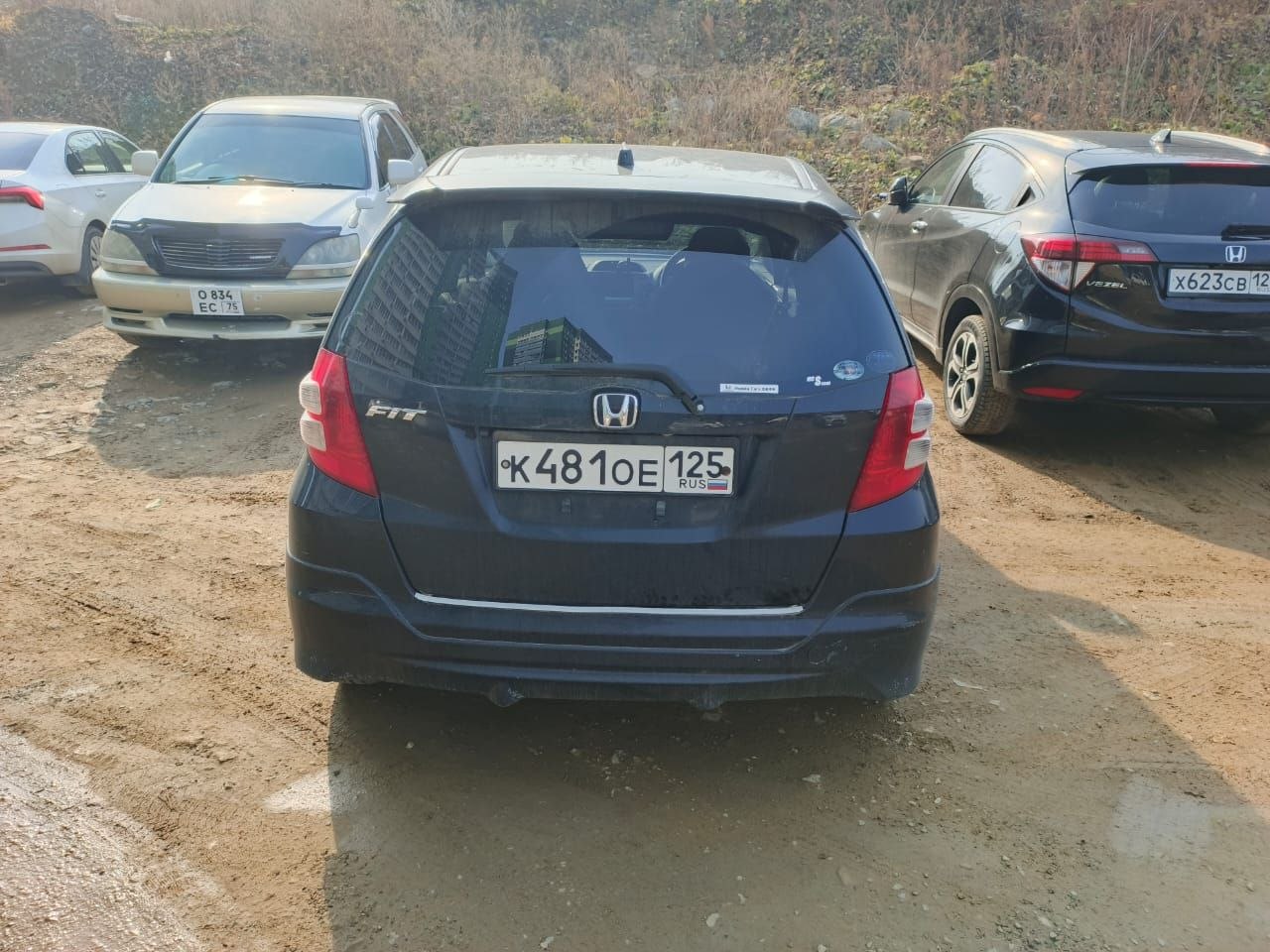 Легковой автомобиль марки: HONDA, модель: FIT, год выпуска: 2008 г., кузов №: GE61132436.