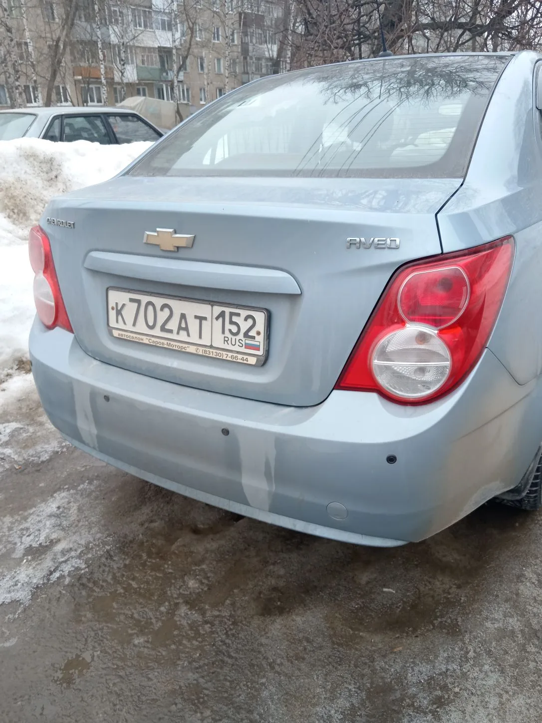 Автомобиль марки ШЕВРОЛЕ модель КL1Т (АVЕО) 2012 г.в. VIN-номер XUUTF69EJC0013580