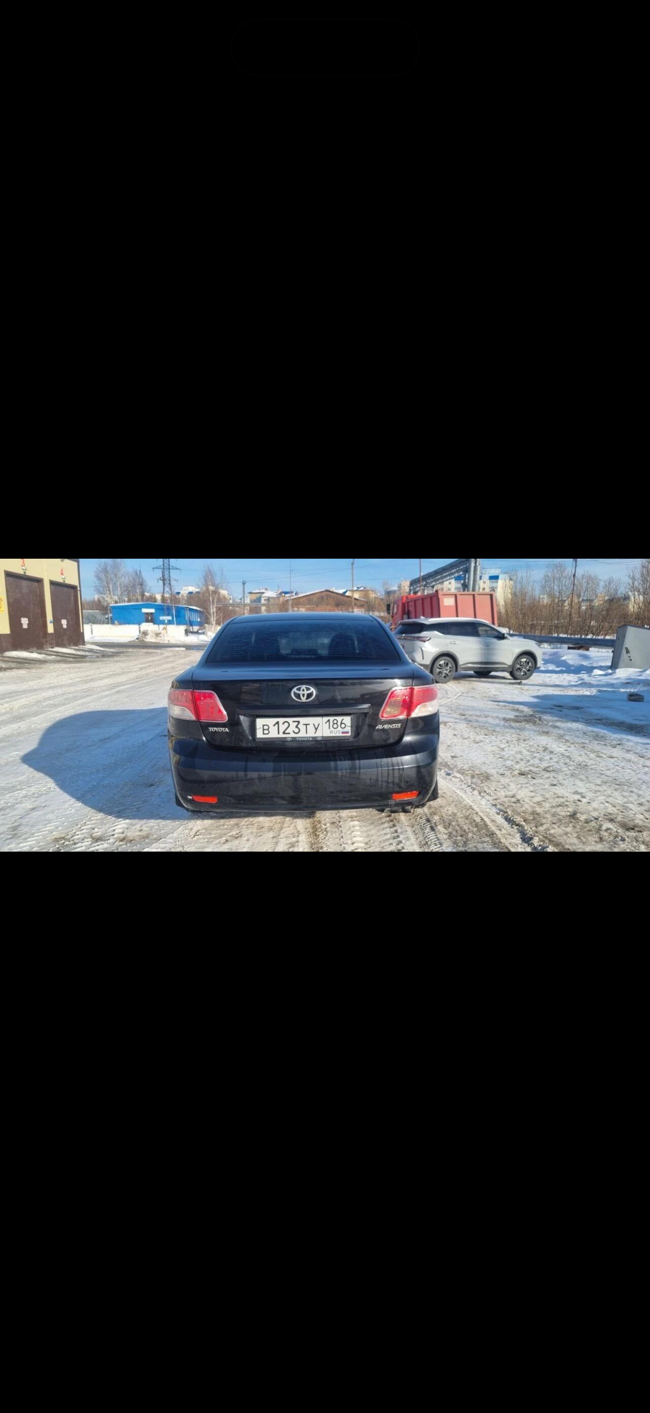 Автомобиль марки TOYOTA модель Avensis T27 2009 г.в. VIN-номер SB1BE76L20E003011