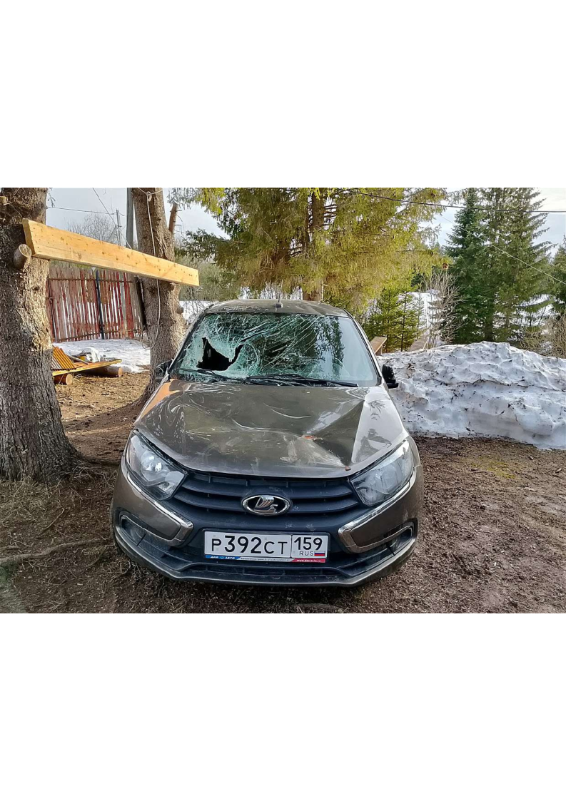 Легковой автомобиль марки: LADA, модели: Granta 219110, год выпуска: 2021г., идентификационный номер (VIN): XTA219110M0412321
