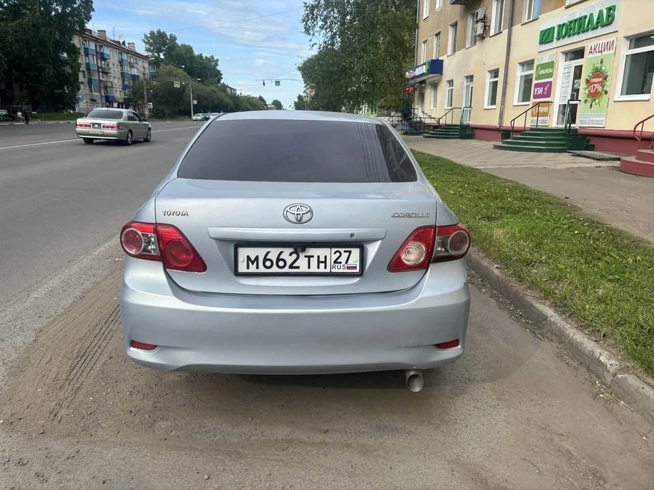Легковой автомобиль марки TOYOTA, модель: Corolla, год выпуска: 2008 г., идентификационный номер (VIN): JTNBV58E60J052066