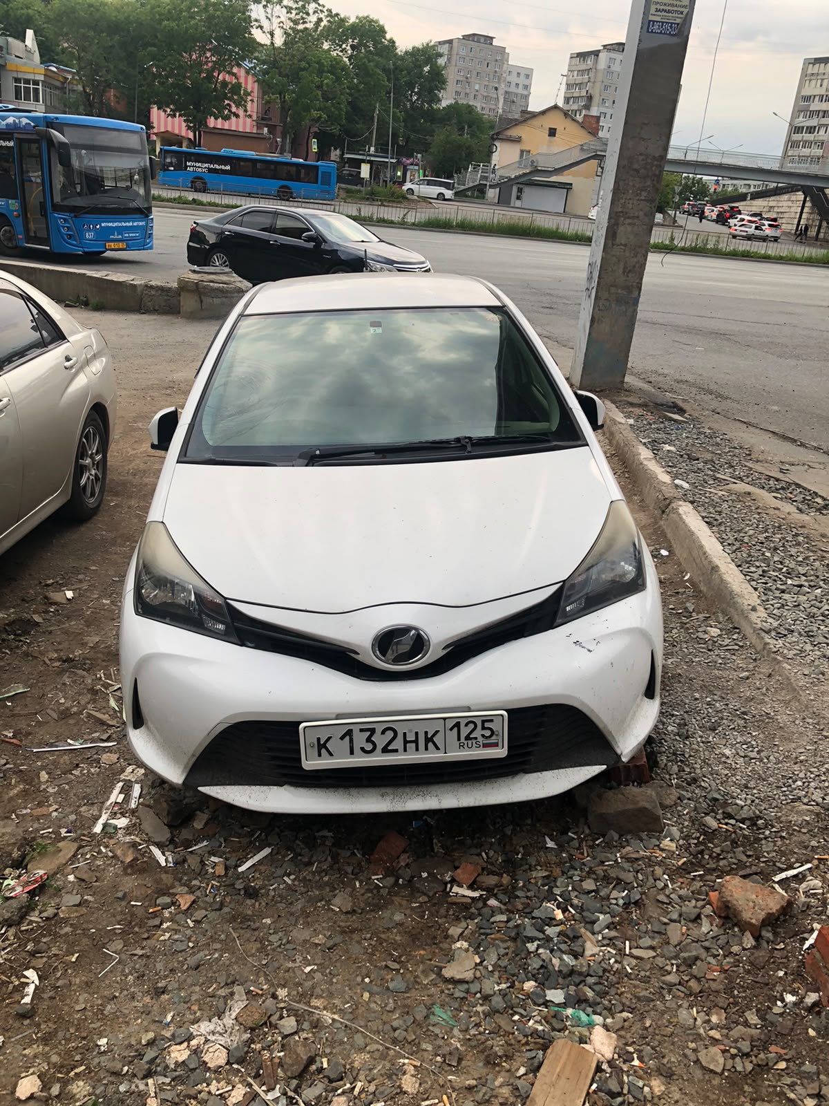 автомобиль TOYOTA модель VITZ 2014 г.в. VIN-номер NSP1302191629.