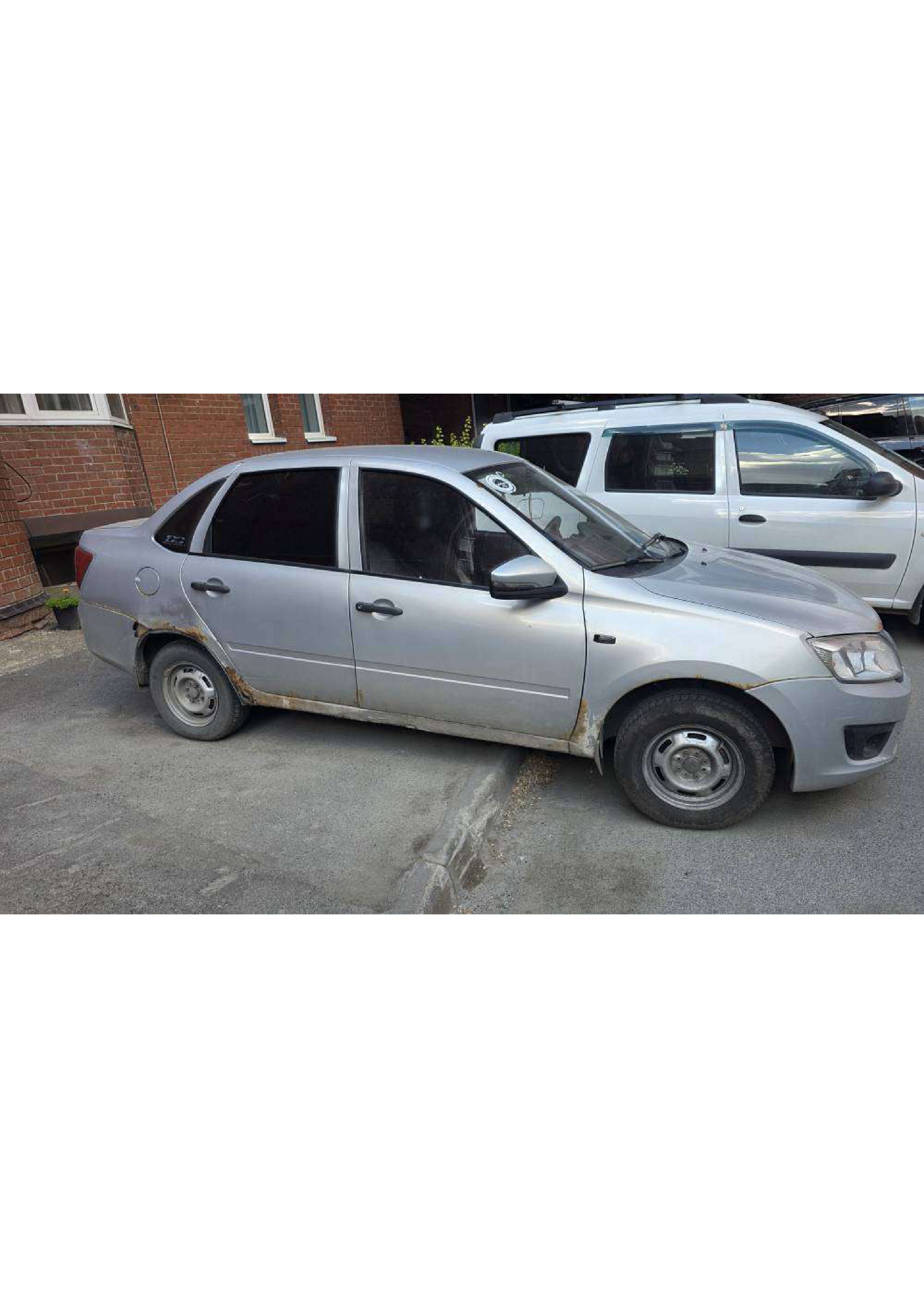 Легковой автомобиль марки: марки LADA, модель: 219060 GRANTA, год выпуска: 2014 г., кузов №: XTA219060F0312588, идентификационный номер (VIN): XTA219060F0312588