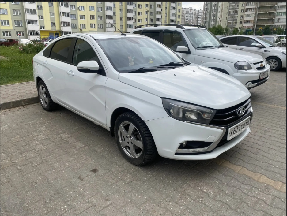 Автомобиль марки LADA модель Vesta 2016 г.в. VIN-номер XTAGFL120HY046167