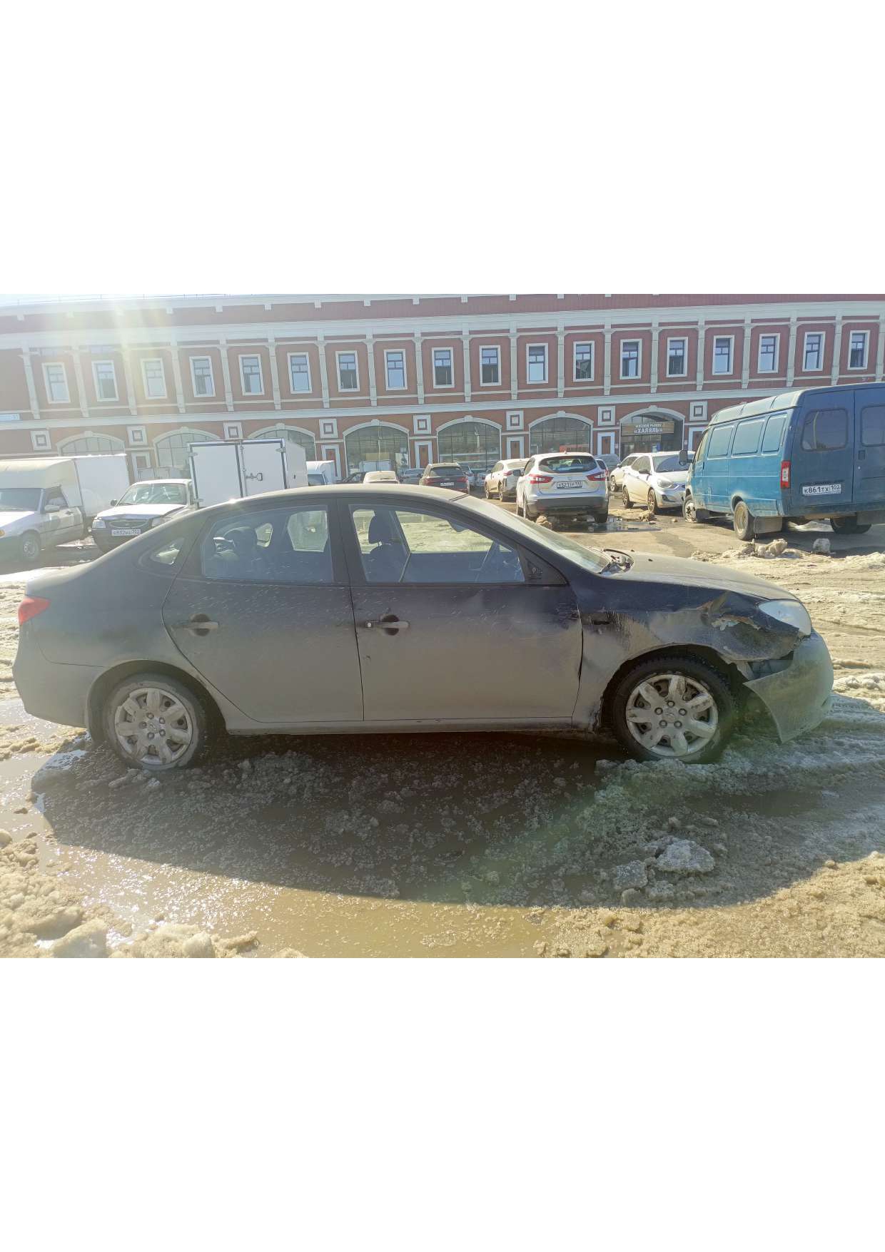 HYUNDAI модель Elantra 2010 г.в. VIN-номер KMHDT41BABU196926