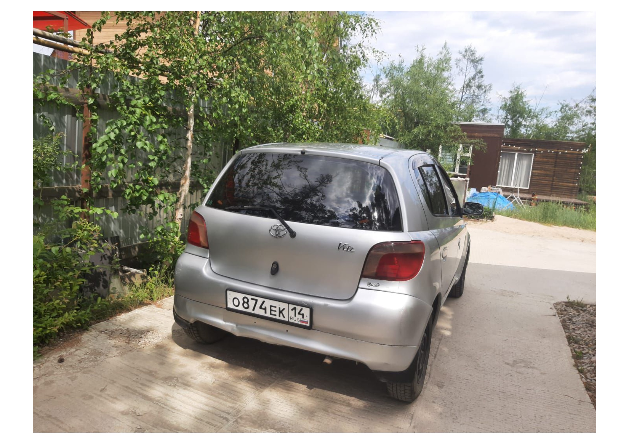 Автомобиль марки Toyota модель Vitz 2001 г.в., номер кузова SCP10-0306664