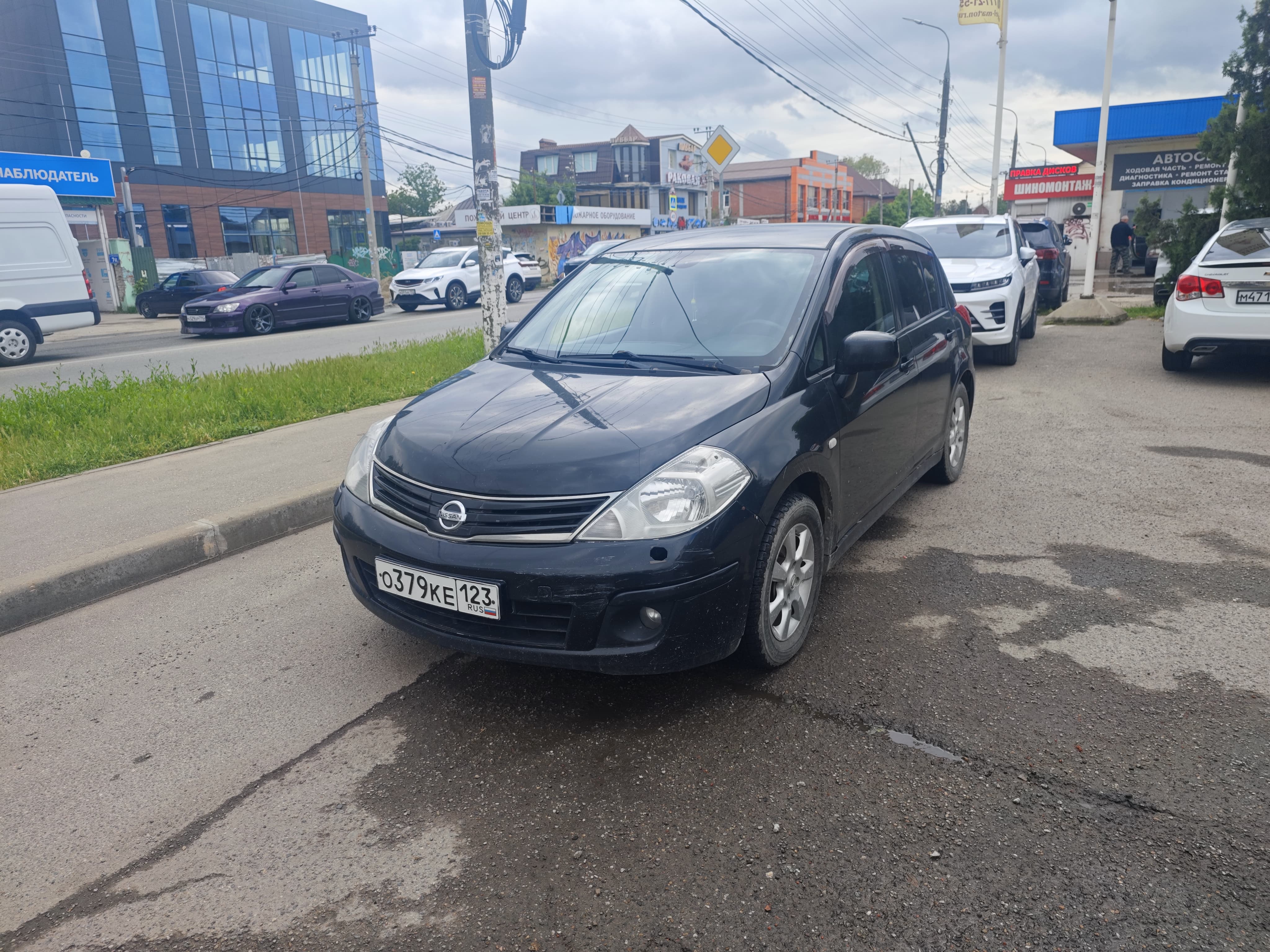 Автомобиль марки NISSAN модель Tiida 2007 г.в. VIN-номер 3N1FCAC11UK404339
