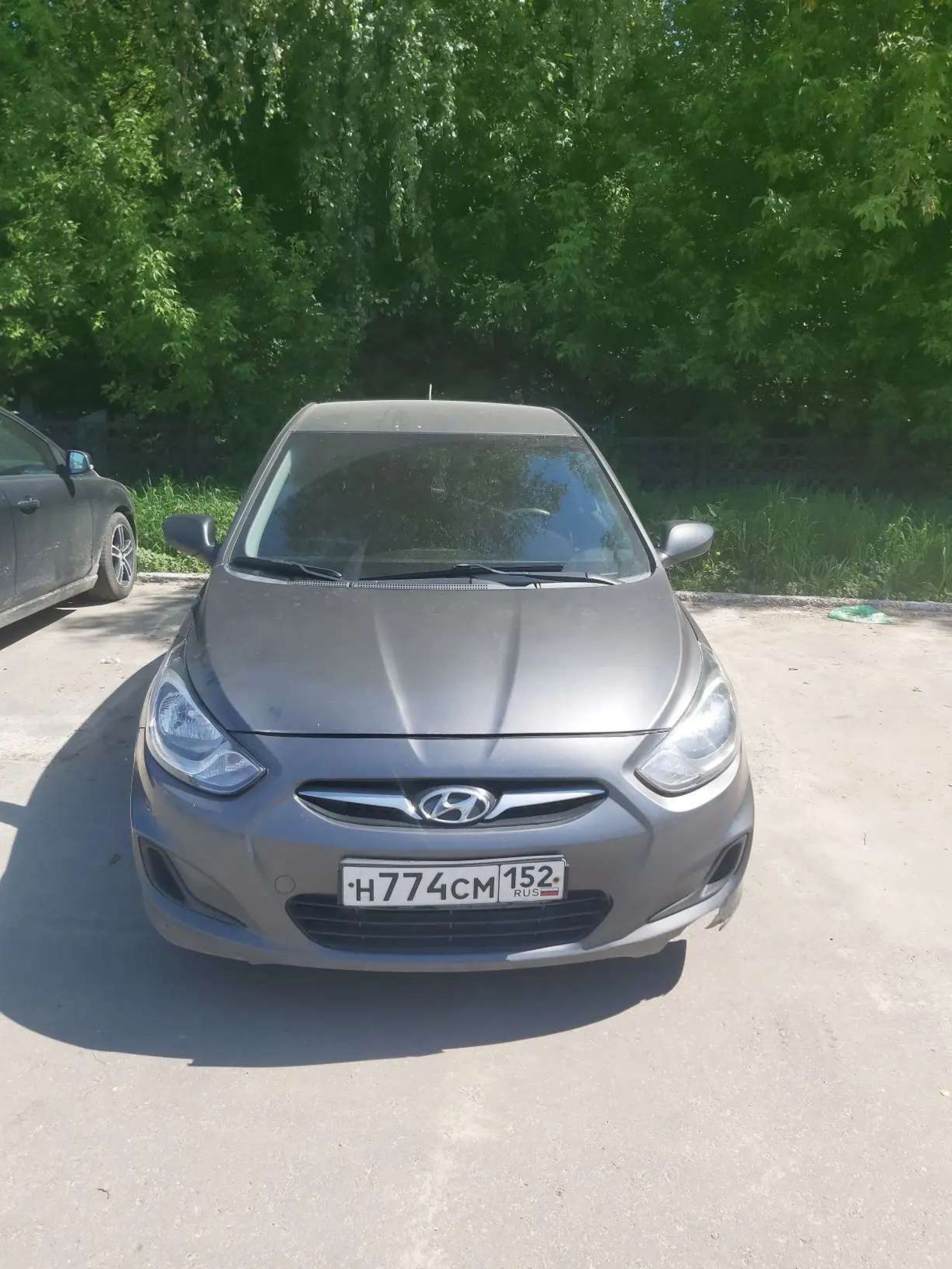 HYUNDAI модель Solaris 2013 г.в. VIN-номер Z94CT41DADR218846