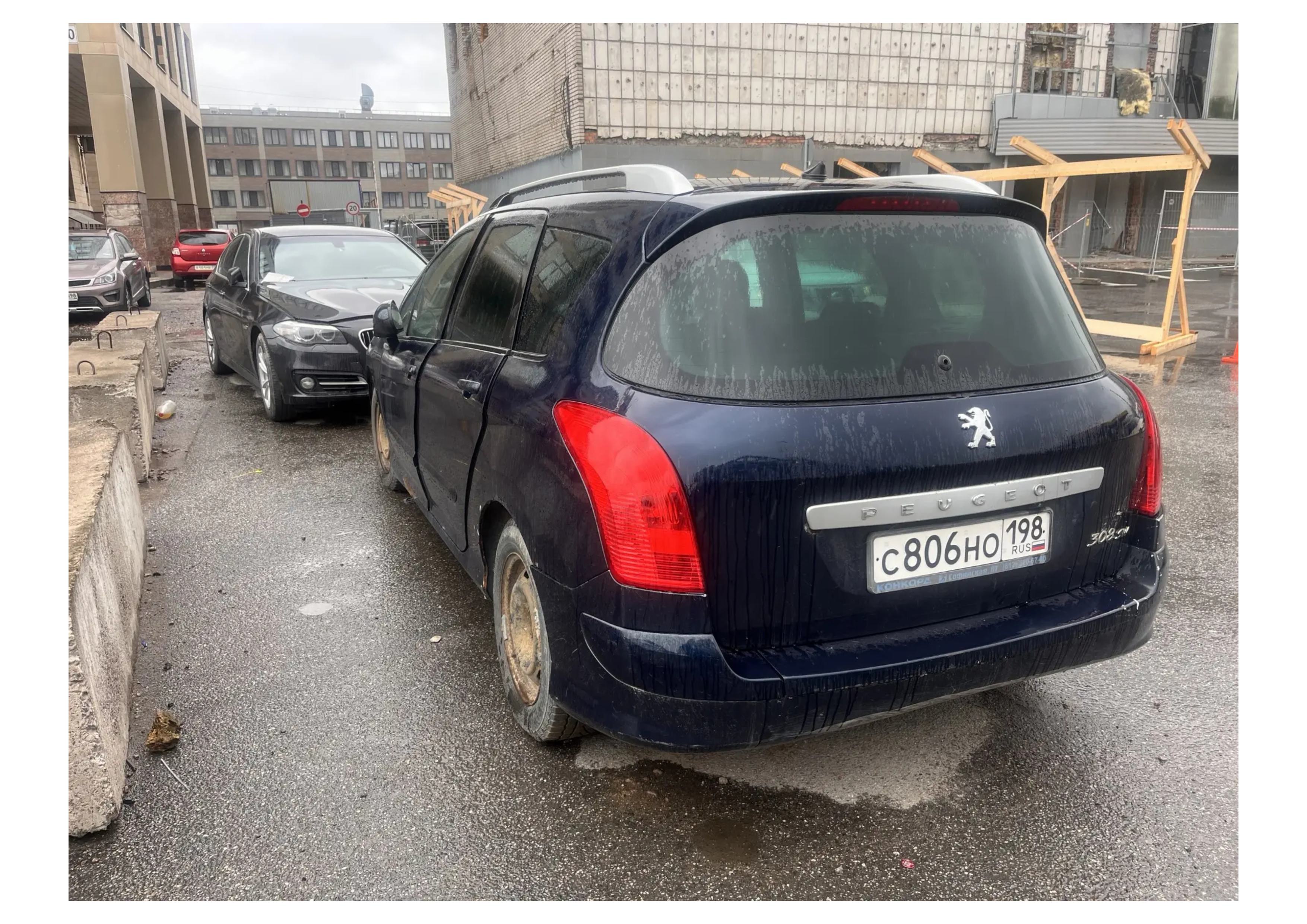 Легковой автомобиль марки: PEUGEOT модель: 308, год выпуска: 2009 г., идентификационный номер (VIN): VF34H5FWF9S210953