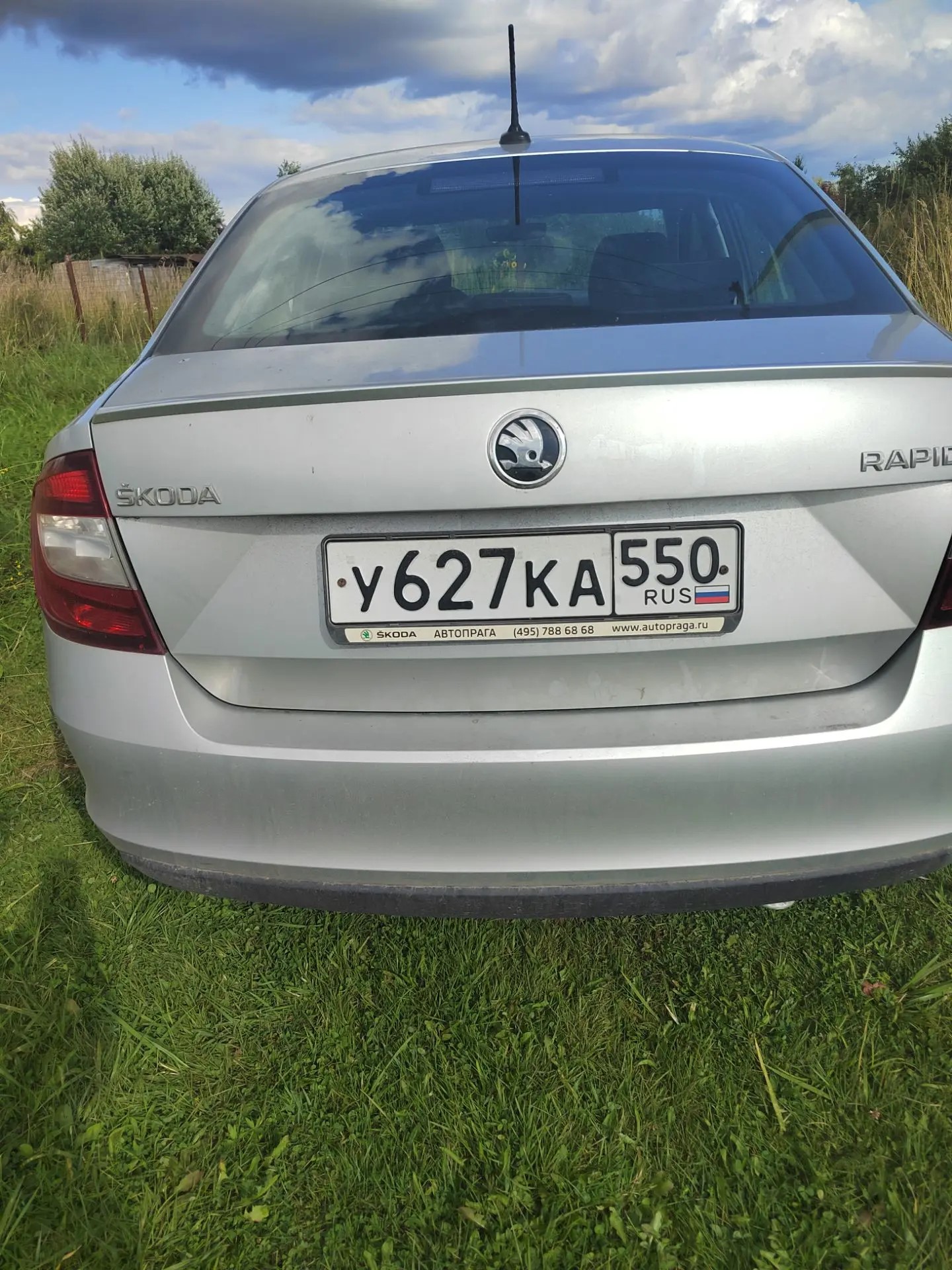 Автомобиль марки SKODA модель RAPID 2017 г.в. VIN-номер XW8AT4NH8JK101802