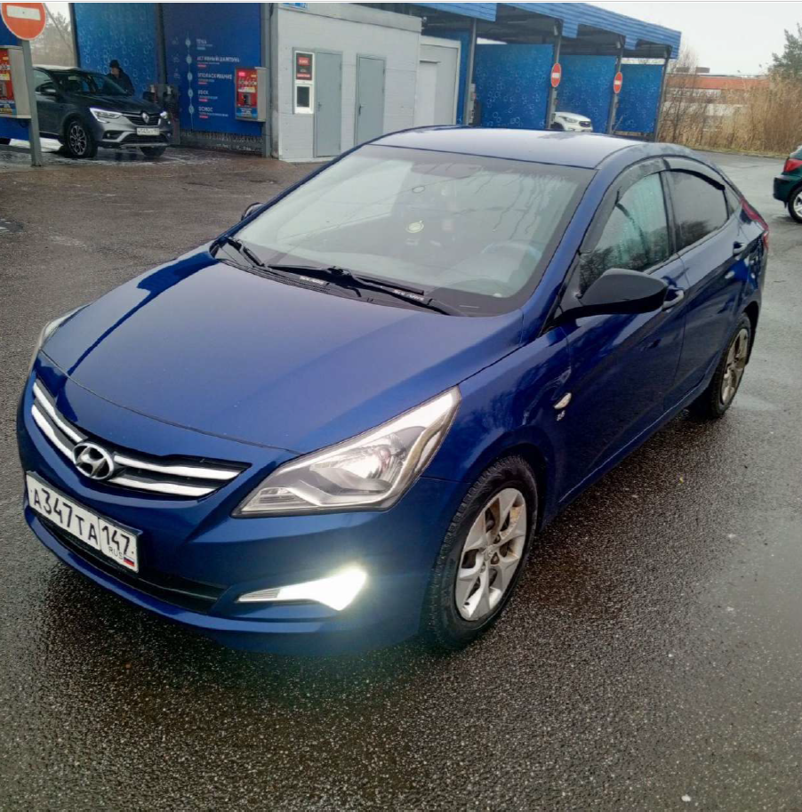 Автомобиль марки HYUNDAI модель Solaris, 2015 г.в., VIN-номер Z94CT41DAFR399909