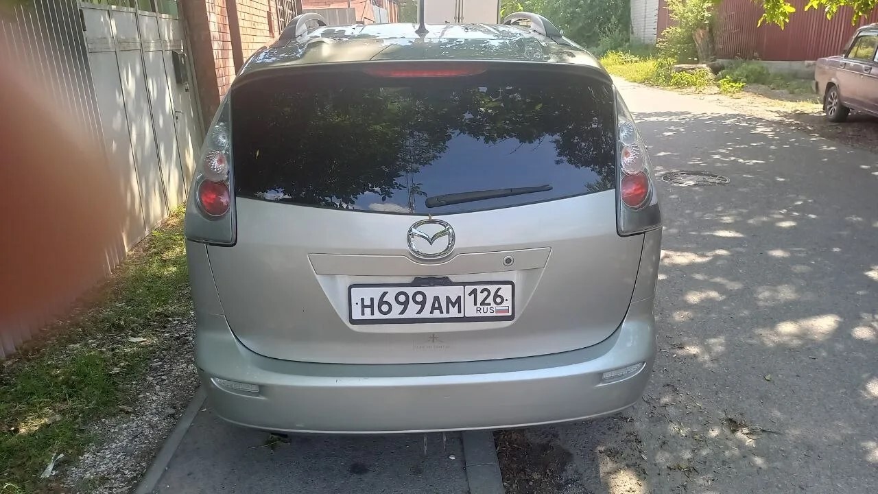 Легковой автомобиль марки: MAZDA, модели: 5, год выпуска: 2007, идентификационный номер (VIN): JMZCR19F280221397