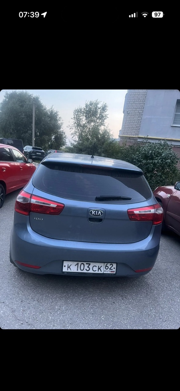 Автомобиль марки КИА модель РИО 2014 г.в. VIN-номер Z94CB51BAFR054541
