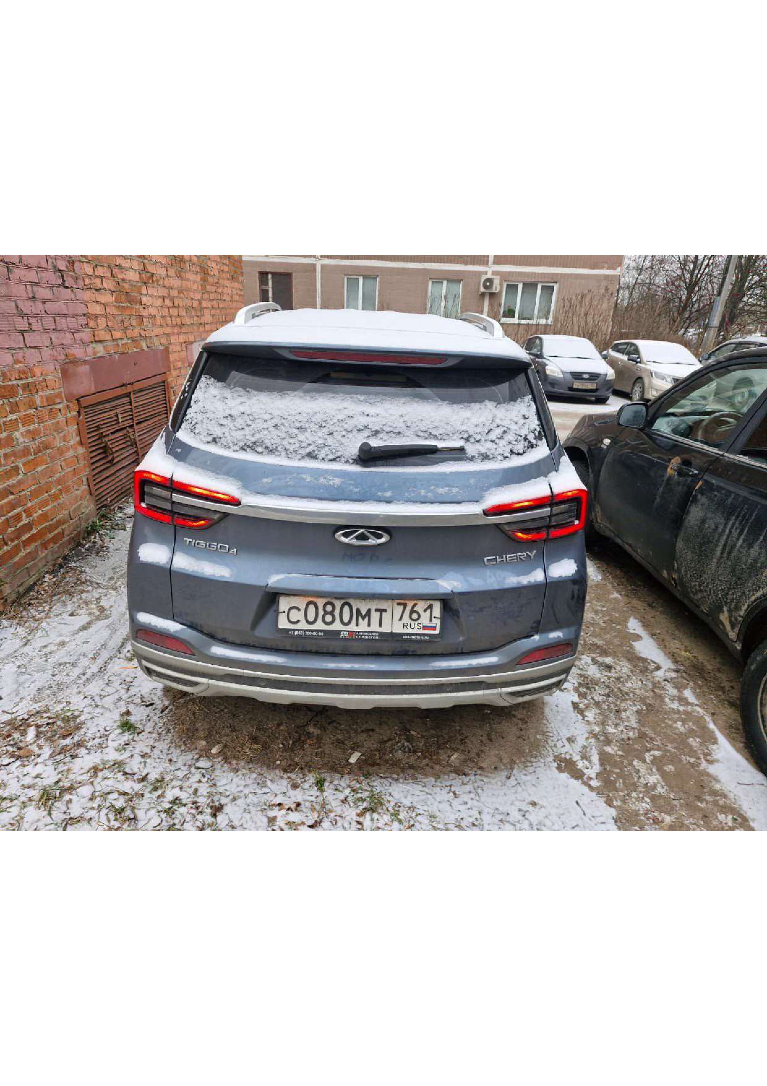 Автомобиль марки CHERY модель TIGGO4 (T19) 2019 г.в. VIN-номер XWFDE24B8K0002122
